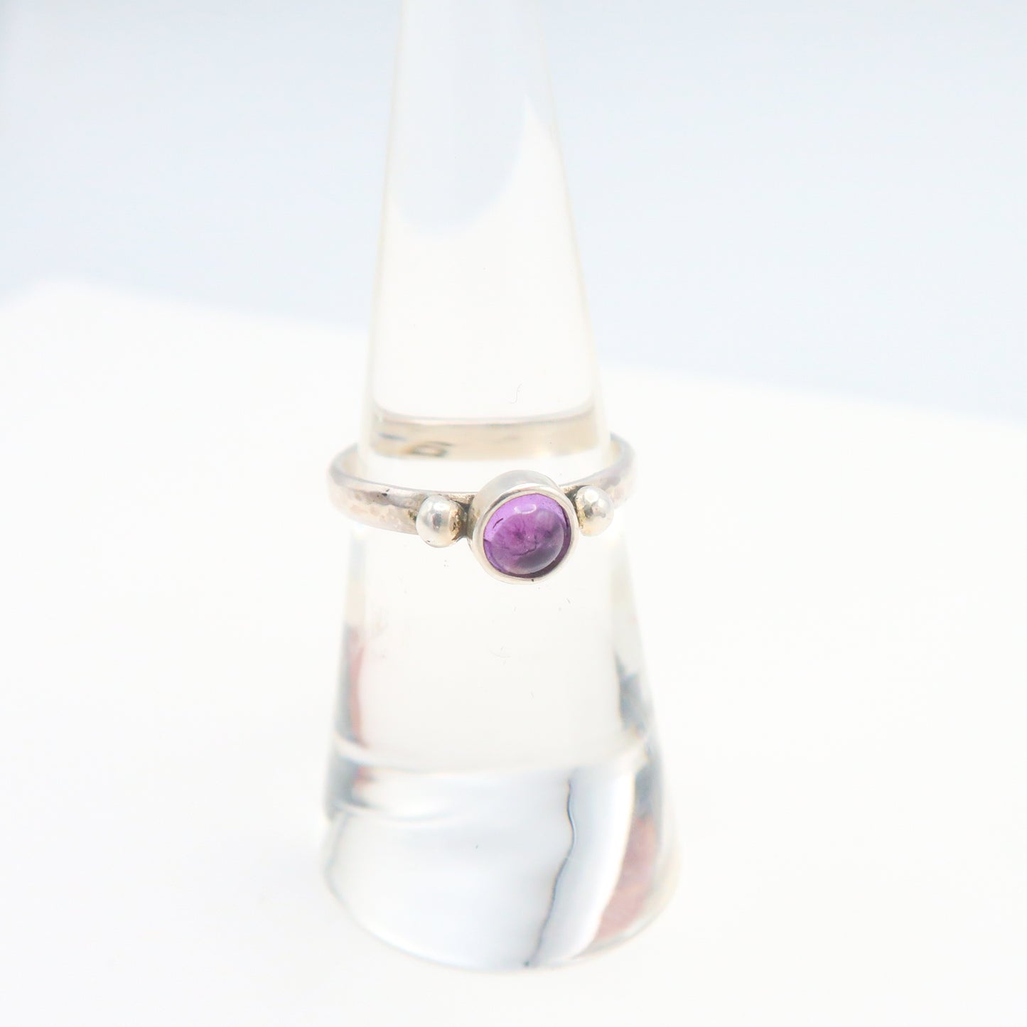 Amethyst Sterling Silver Ring